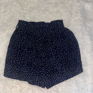 ⭐️ SHEIN Blue and White Shorts with Polka Dots